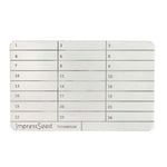 ImpressSeed Wallet Seed Key Backup - Titanium Plate