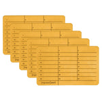 ImpressSeed Wallet Seed Key Backup - Aluminum Plate/s
