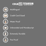 ColdTi: Cryptocurrency Seed Storage (Double Plate)