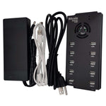 Bitcoin Merch® - 10 Port Powered USB Hub